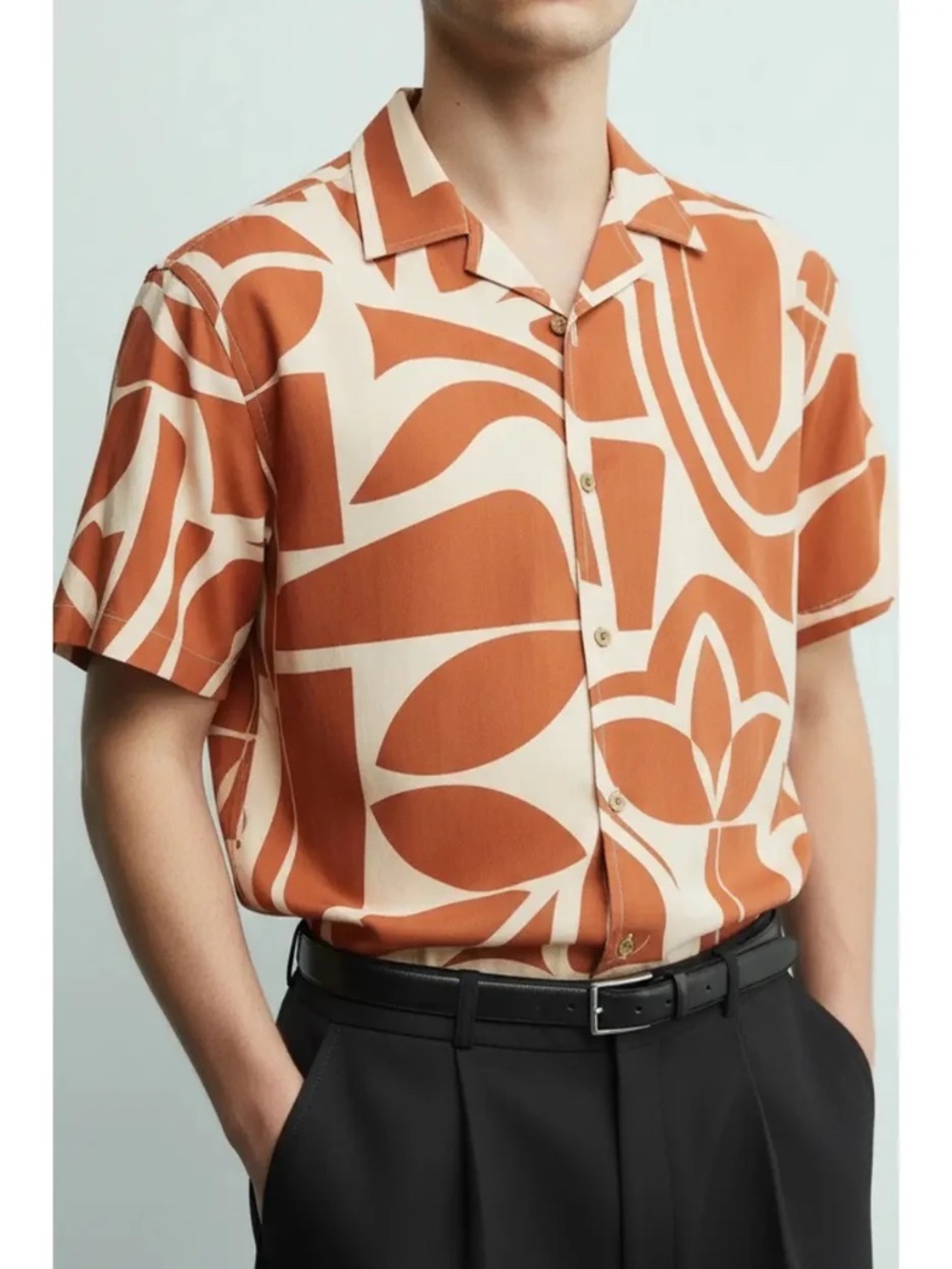 Printed Men's Woven Shirt